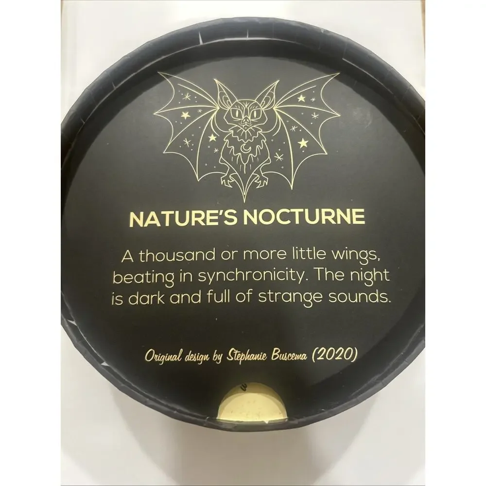 Erstwilder Kitschy Witch Nature’s Nocturne Bat Brooch NIB Huge